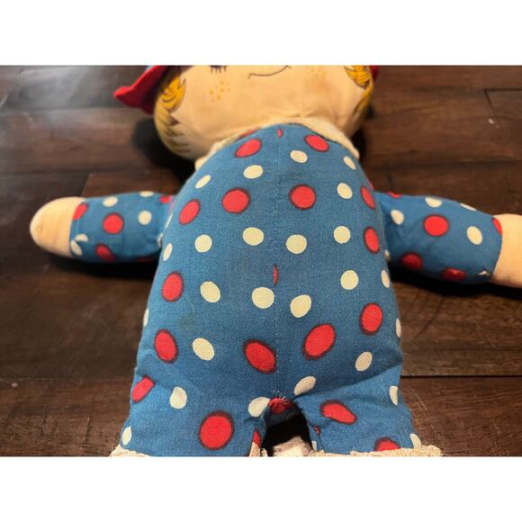 Large Vintage STRAWBERRY SHORTCAKE Plush Rag Doll ~ 20” RARE Figure Toy - Picture 3 of 12